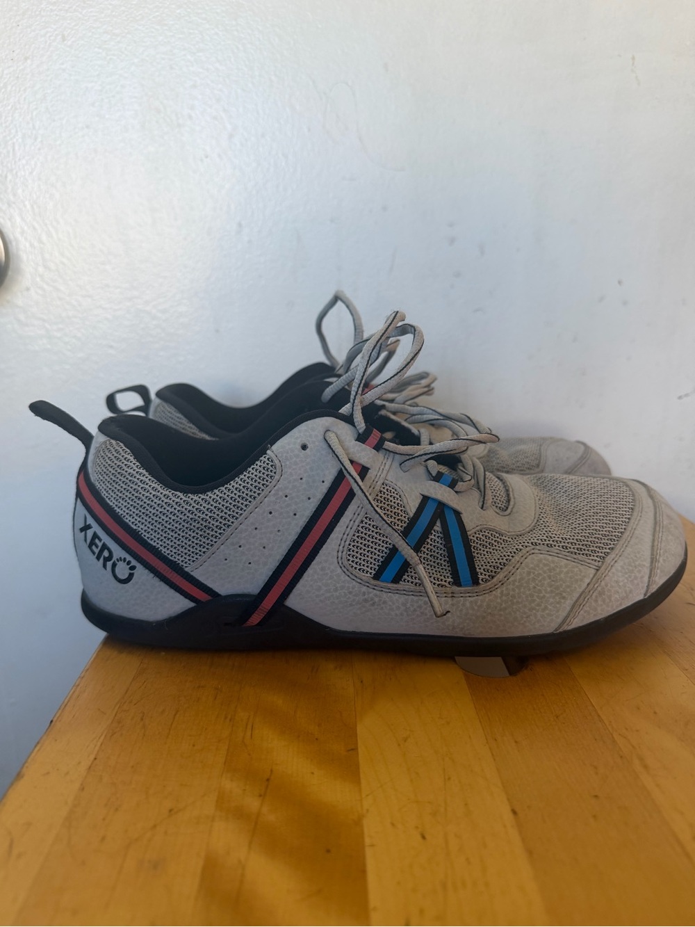 Xero Shoes Prio Barefoot Minimalist Training Shoes Gray Blue Men’s US 9 EU 42